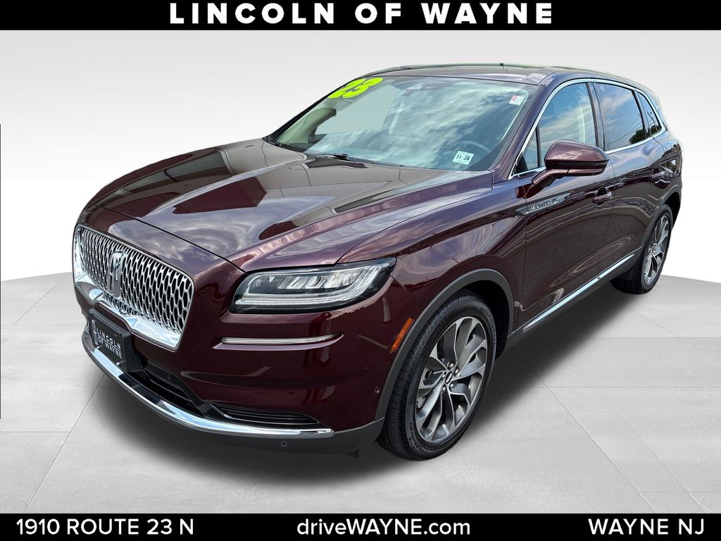 Red (Burgundy Velvet Metallic Tinted Clearcoat) 2023 Lincoln Nautilus SUV / Crossover All-Wheel Drive 8-Speed Automatic