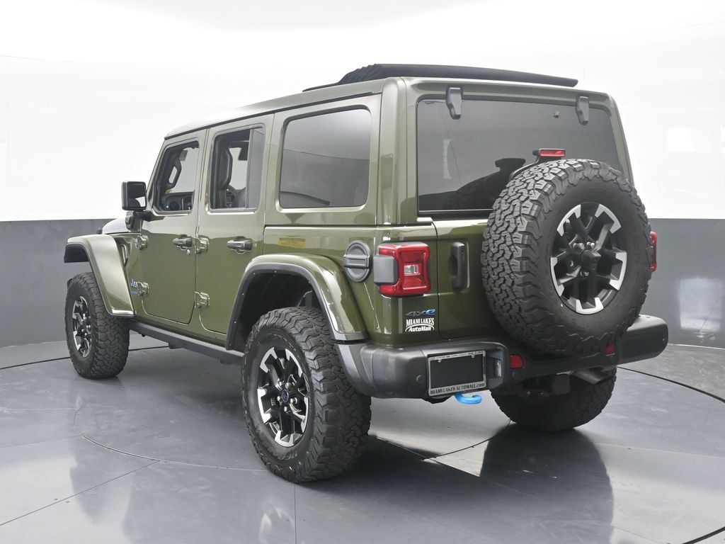 Used 2024 Sarge Green Clearcoat Jeep Rubicon X 4xe image 4