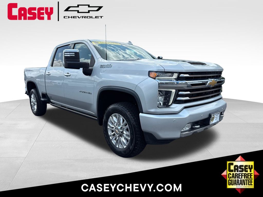 Silver Ice Metallic 2022 Chevrolet Silverado 2500HD Pickup Truck Four-Wheel Drive Automatic