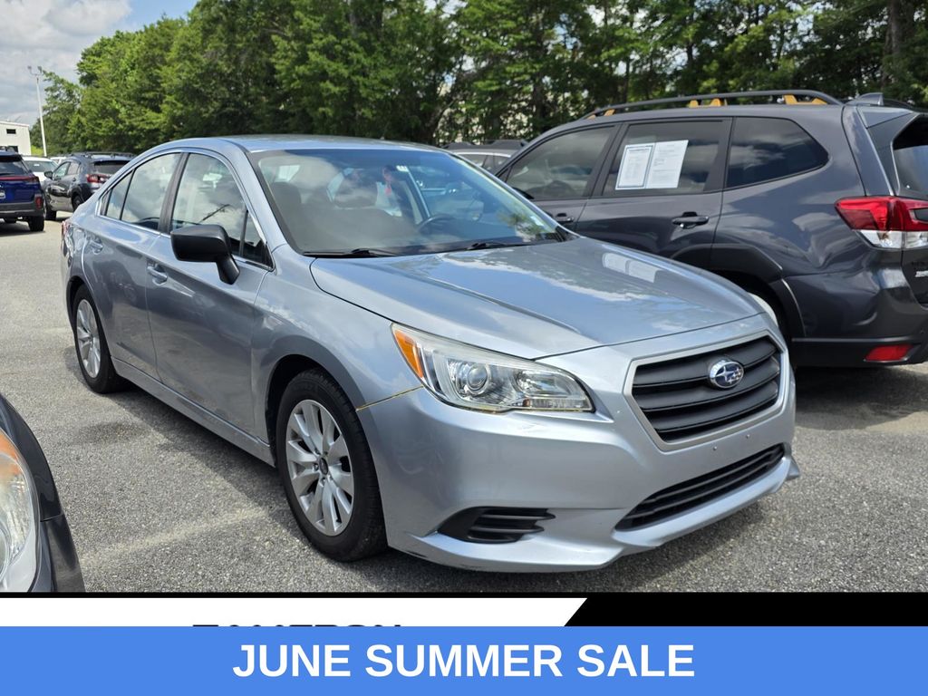 Ice Silver Metallic 2017 Subaru Legacy 2.5i AWD Sedan All-Wheel Drive Continuously Variable Transmission