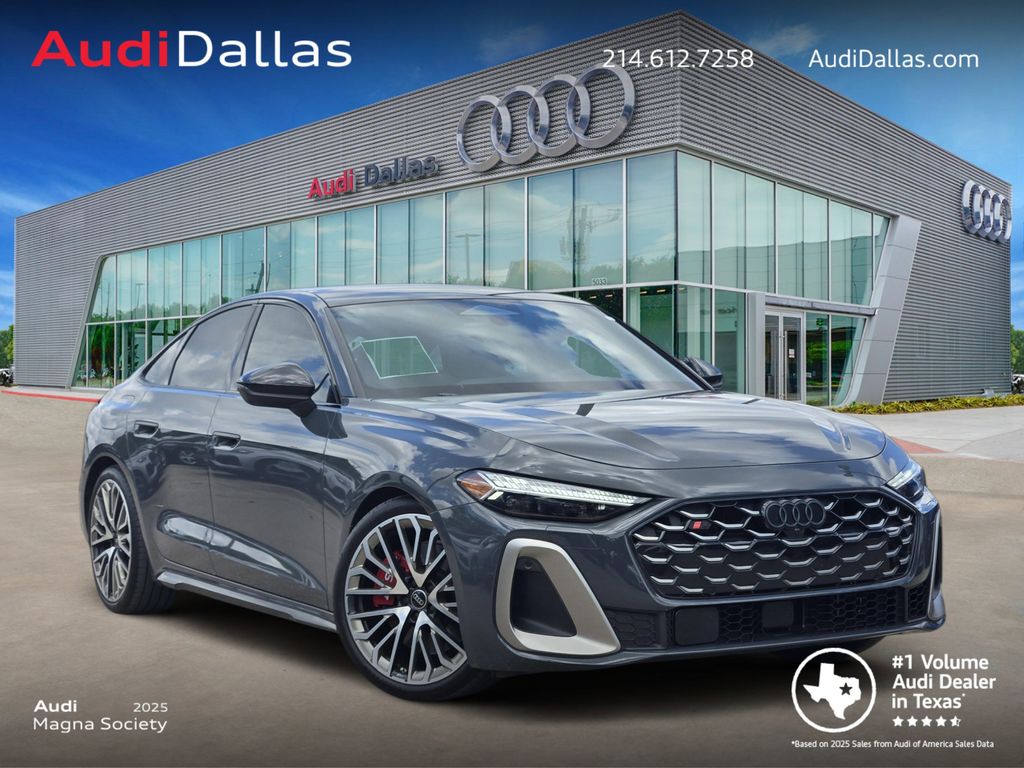 Magnet Gray 2025 Audi S5 3.0T quattro Prestige Sedan All-Wheel Drive 7-Speed Automatic