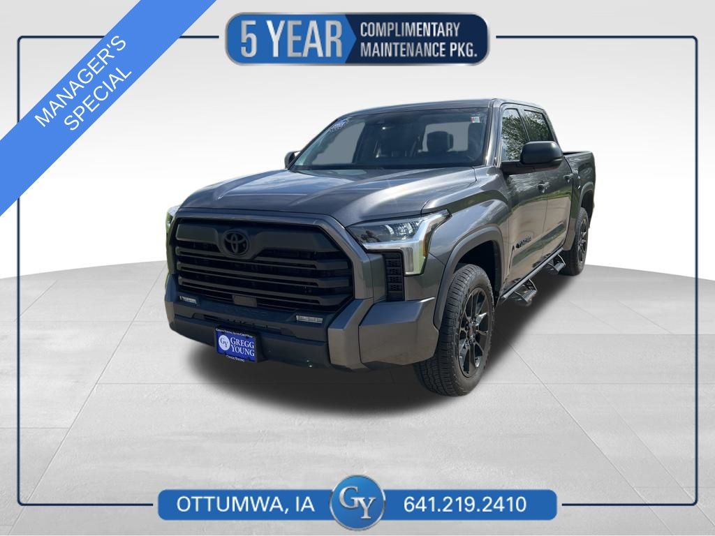 Magnetic Gray Metallic 2023 Toyota Tundra Pickup Truck Four-Wheel Drive Automatic