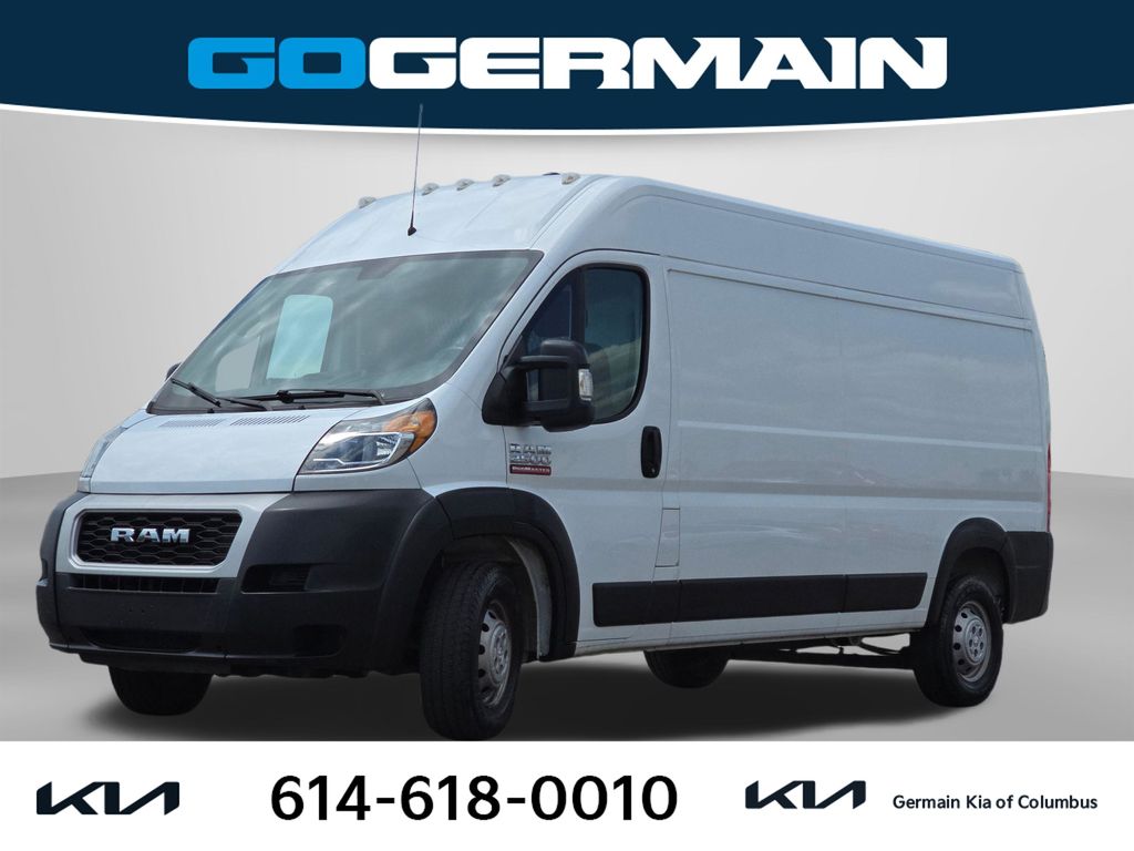 Bright White Clearcoat 2021 RAM ProMaster Van Front-Wheel Drive 6-Speed Automatic