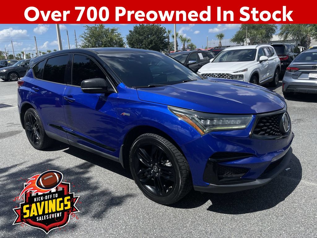 Apex Blue Pearl 2020 Acura RDX SUV / Crossover Front-Wheel Drive Automatic