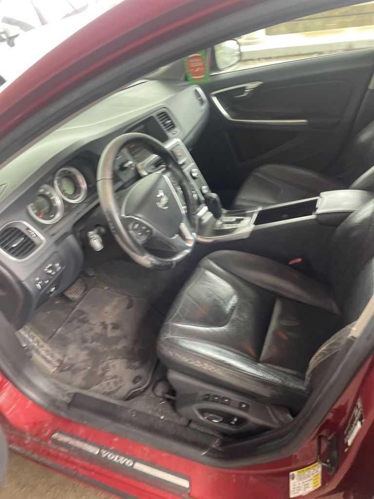 Passion Red 2012 Volvo S60 T5 Sedan Front-Wheel Drive 6-Speed Automatic