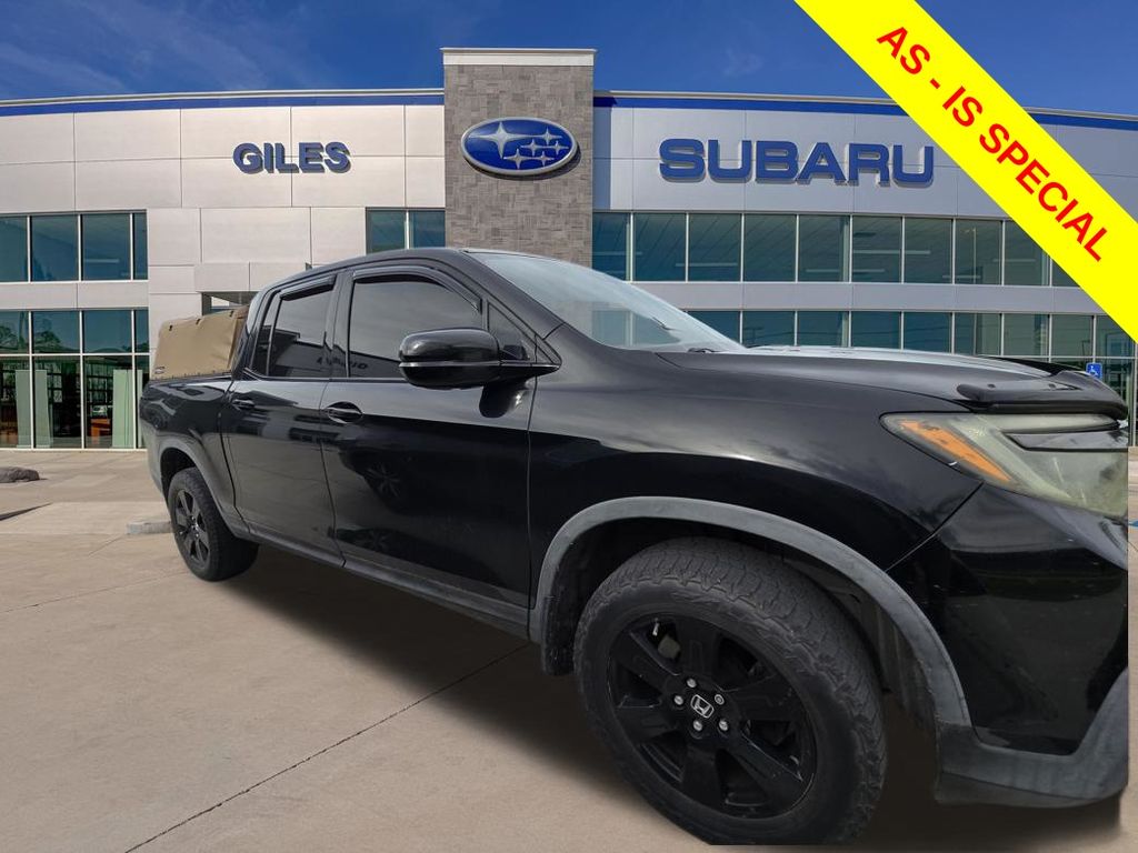 Crystal Black Pearl 2017 Honda Ridgeline Black Edition AWD Pickup Truck All-Wheel Drive 6-Speed Automatic