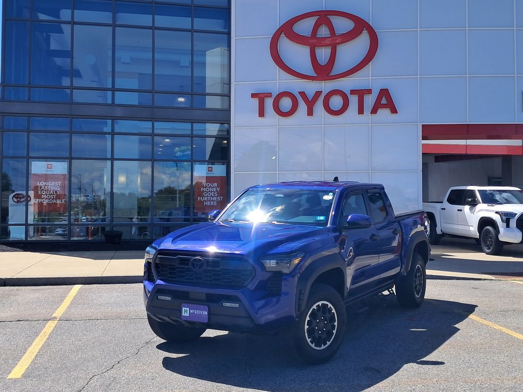 Stellar Blue 2025 Toyota Tacoma Pickup Truck Four-Wheel Drive 8-Speed Automatic