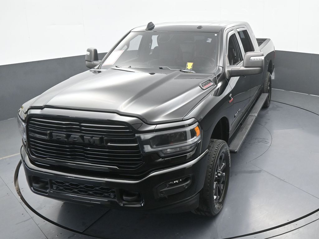Used 2024 Diamond Black Crystal Pearlcoat Ram Laramie image 49