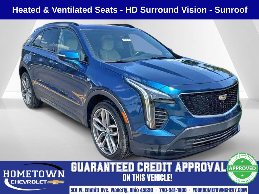 Atlantic Metallic 2019 Cadillac XT4 SUV / Crossover Four-Wheel Drive 9-Speed Automatic