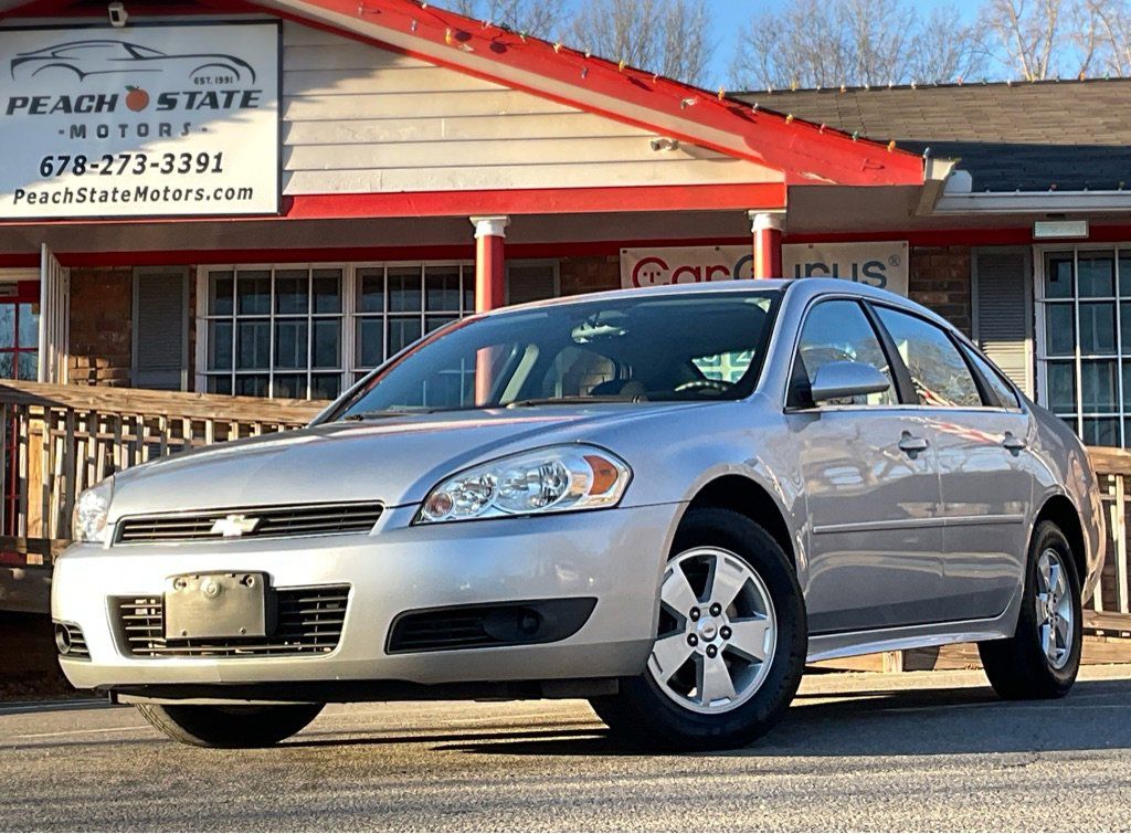 Silver 2011 Chevrolet Impala LT Fleet FWD Sedan Front-Wheel Drive Automatic