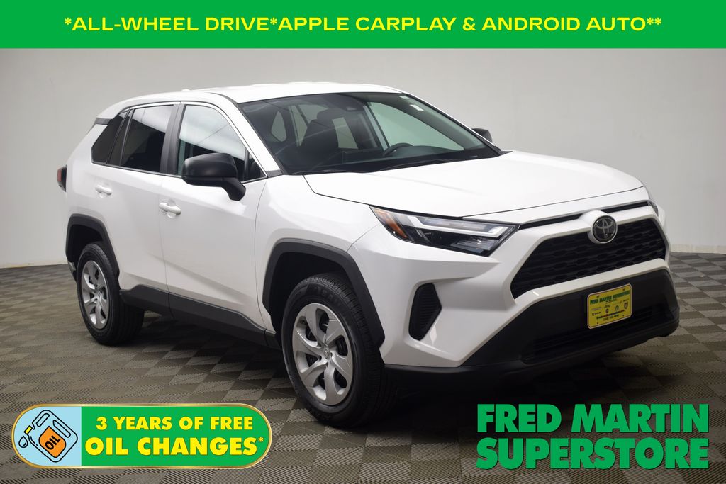used 2024 Toyota RAV4 car, priced at $25,700