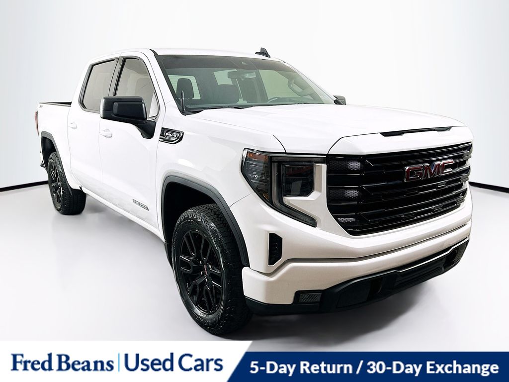 Summit White 2025 GMC Sierra 1500 Pickup Truck Four-Wheel Drive Automatic