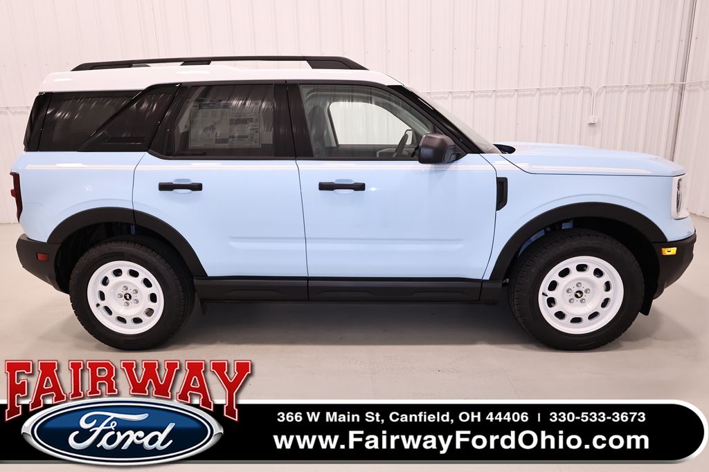Robins Egg Blue 2026 Ford Bronco Sport Heritage AWD SUV / Crossover All-Wheel Drive 8-Speed Automatic