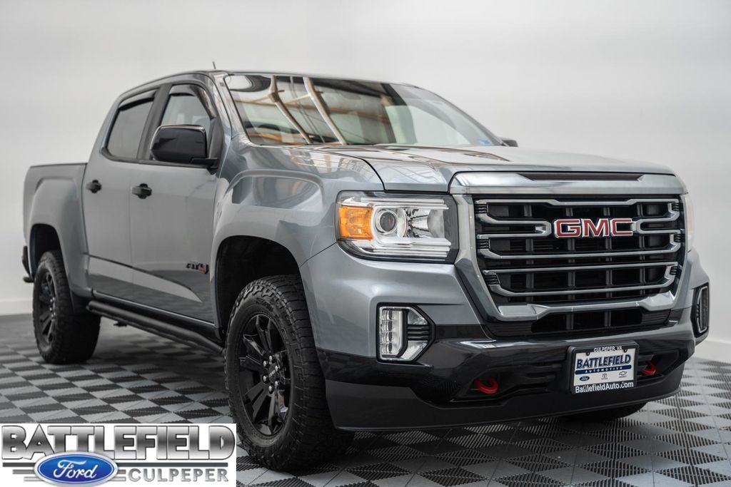  2021 GMC Canyon AT4 Crew Cab 4WD with Leather   