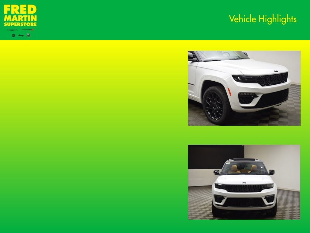 new 2025 Jeep Grand Cherokee car, priced at $63,954