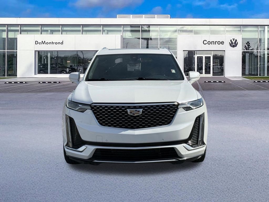 2020 Cadillac XT6 Premium Luxury White at DeMontrond Gulf Freeway