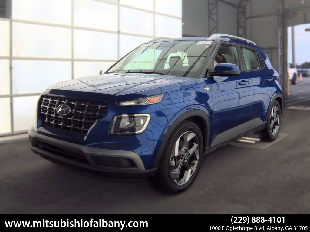 Intense Blue 2025 Hyundai Venue SUV / Crossover Front-Wheel Drive Continuously Variable Transmission