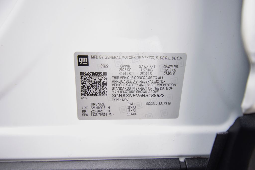 used 2022 Chevrolet Equinox car, priced at $22,400