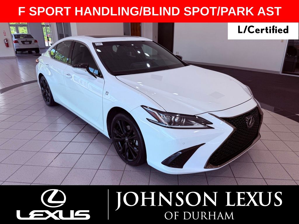 Ultra White 2023 Lexus ES Sedan 8-Speed Automatic