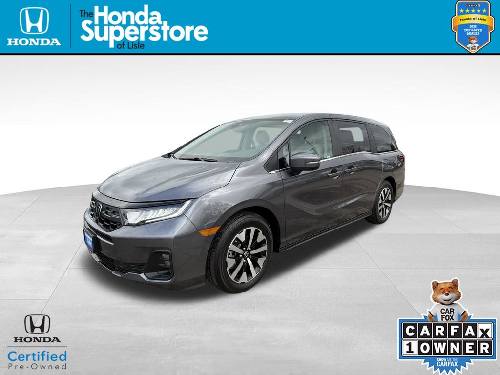 Gray (Modern Steel Metallic) 2026 Honda Odyssey EX-L FWD Minivan Front-Wheel Drive Automatic