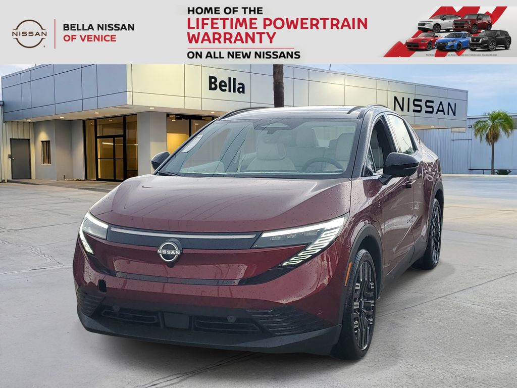 Coulis Red Metallic/Black 2026 Nissan LEAF SUV / Crossover Front-Wheel Drive Automatic