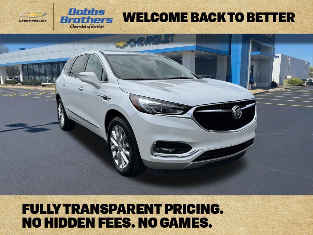 White Frost Tricoat 2020 Buick Enclave Premium FWD SUV / Crossover Front-Wheel Drive 9-Speed Automatic