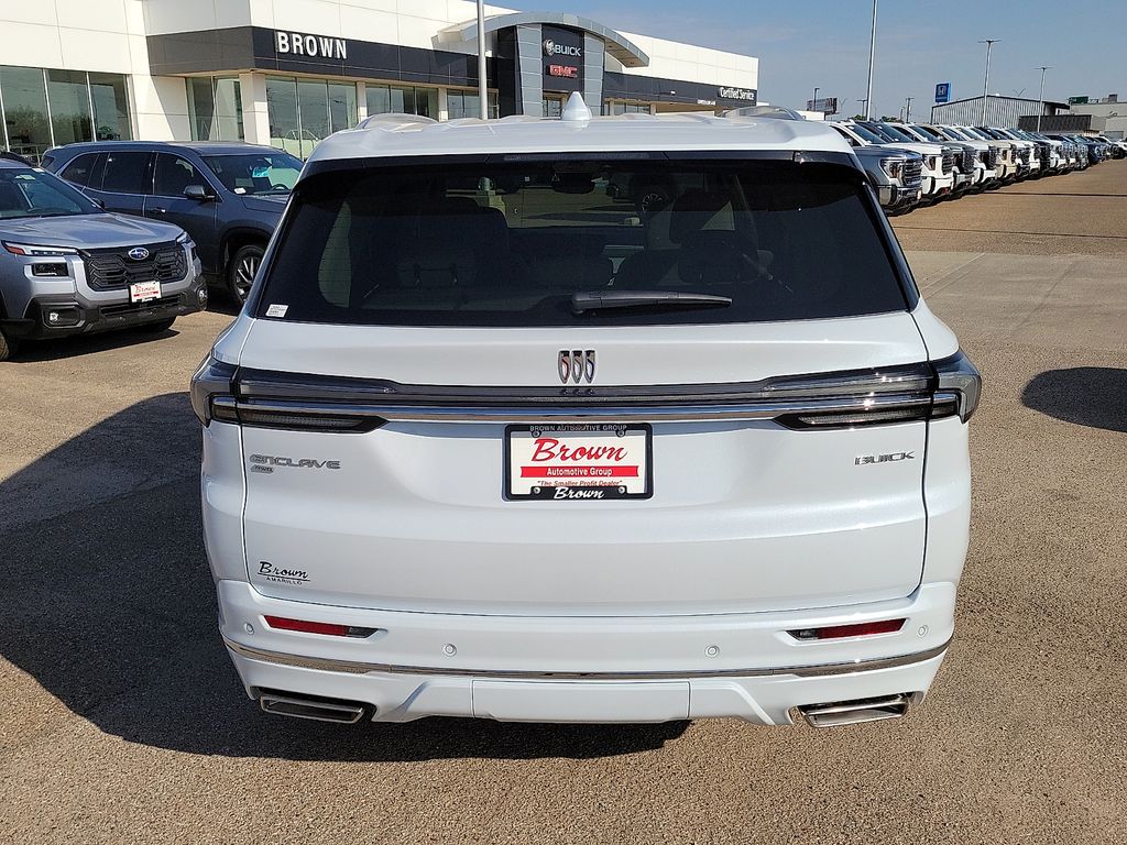 2026 Buick Enclave Avenir White at Brown Buick GMC
