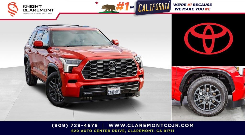 Supersonic Red 2026 Toyota Sequoia SUV / Crossover Four-Wheel Drive Automatic