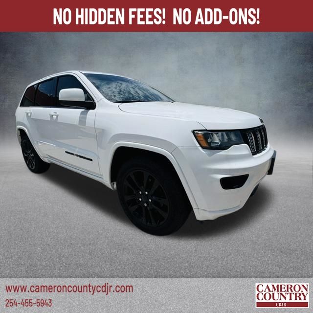 Bright White Clearcoat 2020 Jeep Grand Cherokee SUV / Crossover 4X2 8-Speed Automatic