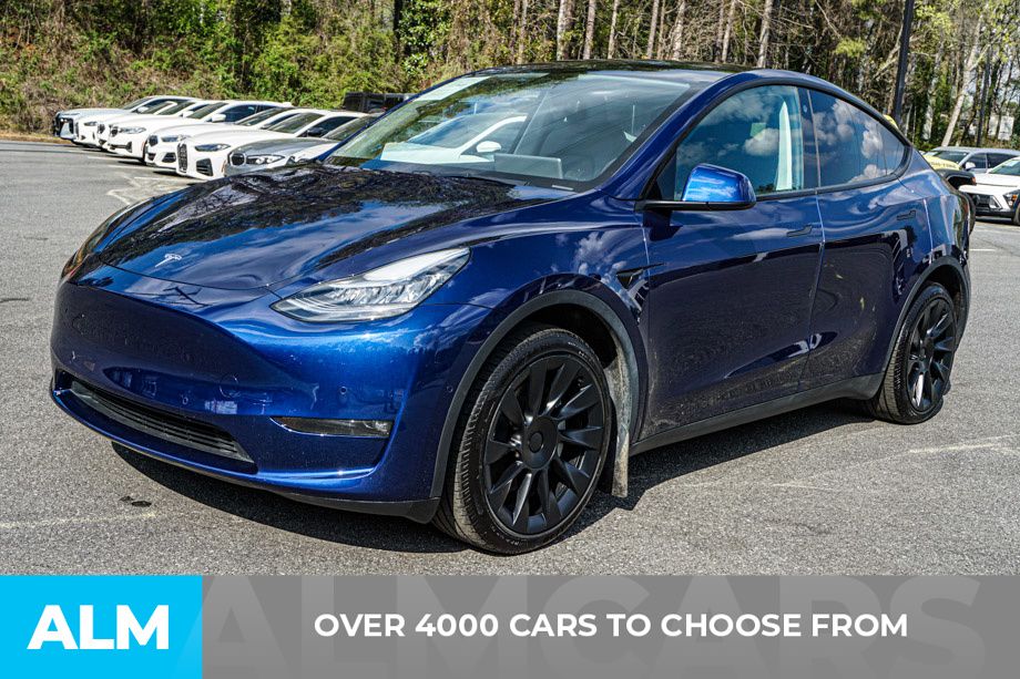 Used 2022 Tesla Model Y Long Range with VIN 7SAYGDEE4NF432015 for sale in Marietta, GA