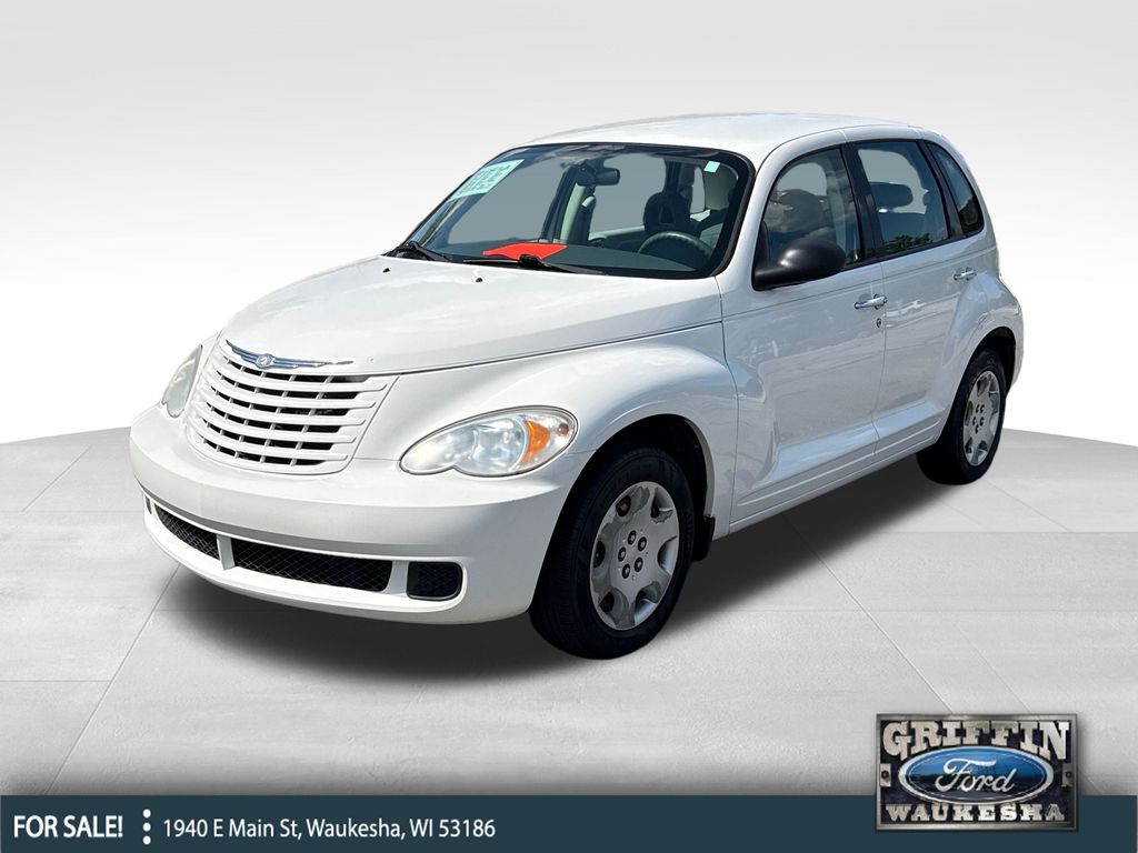 Stone White Clearcoat/Black Cloth Top 2009 Chrysler PT Cruiser Wagon 4-Speed Automatic