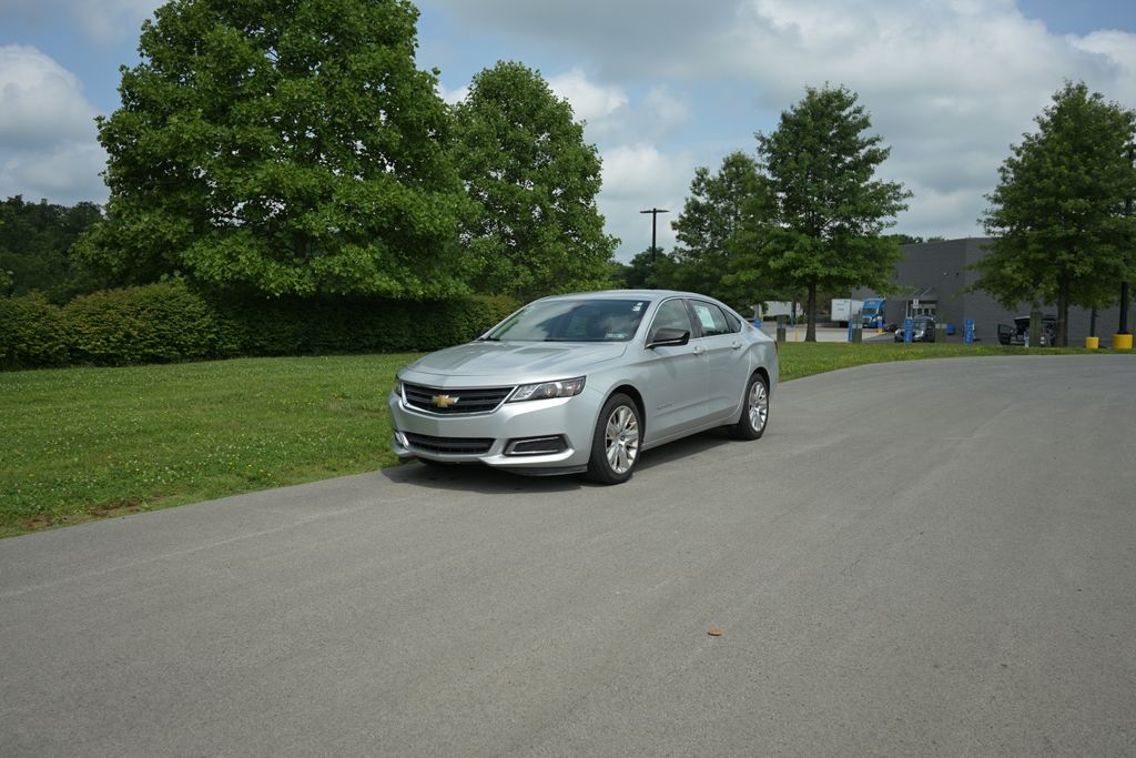 Silver Ice Metallic 2019 Chevrolet Impala Sedan Front-Wheel Drive 6-Speed Automatic Overdrive