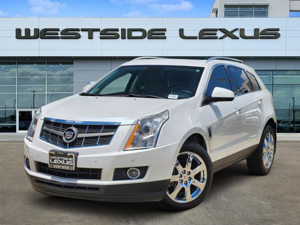 Gray (Platinum Ice Tricoat) 2012 Cadillac SRX SUV / Crossover Front-Wheel Drive 6-Speed Automatic