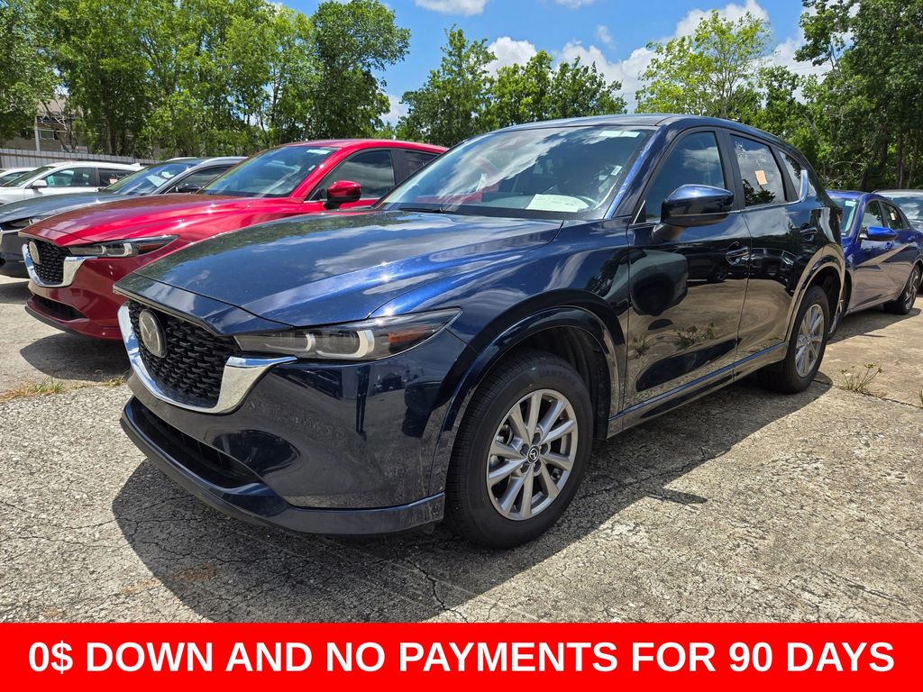 Blue 2025 Mazda CX-5 2.5 S Select AWD SUV / Crossover All-Wheel Drive 6-Speed Automatic