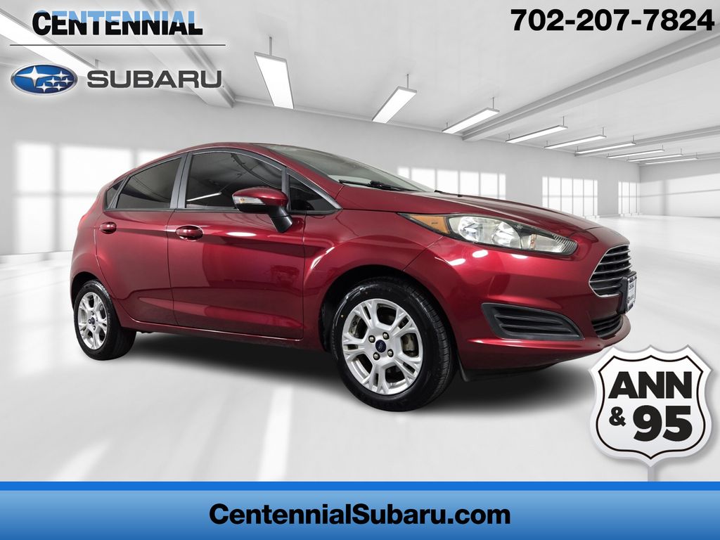 Ruby Red Metallic 2016 Ford Fiesta SE Hatchback Hatchback Front-Wheel Drive 6-Speed Automatic
