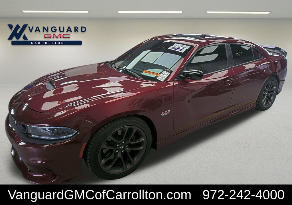 Octane Red Pearlcoat 2023 Dodge Charger Sedan Rear-Wheel Drive 8-Speed Automatic