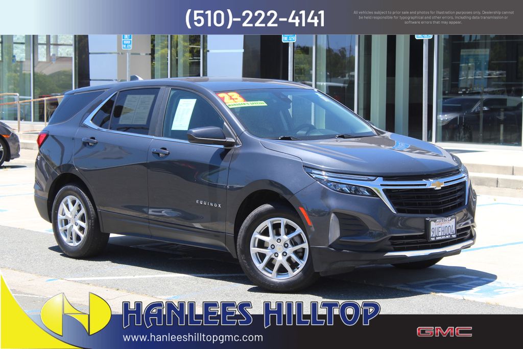 Iron Gray Metallic 2023 Chevrolet Equinox SUV / Crossover Four-Wheel Drive 6-Speed Automatic Overdrive