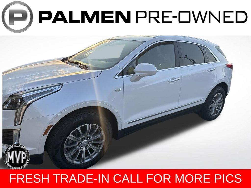 Crystal White Tricoat 2017 Cadillac XT5 SUV / Crossover Four-Wheel Drive 8-Speed Automatic