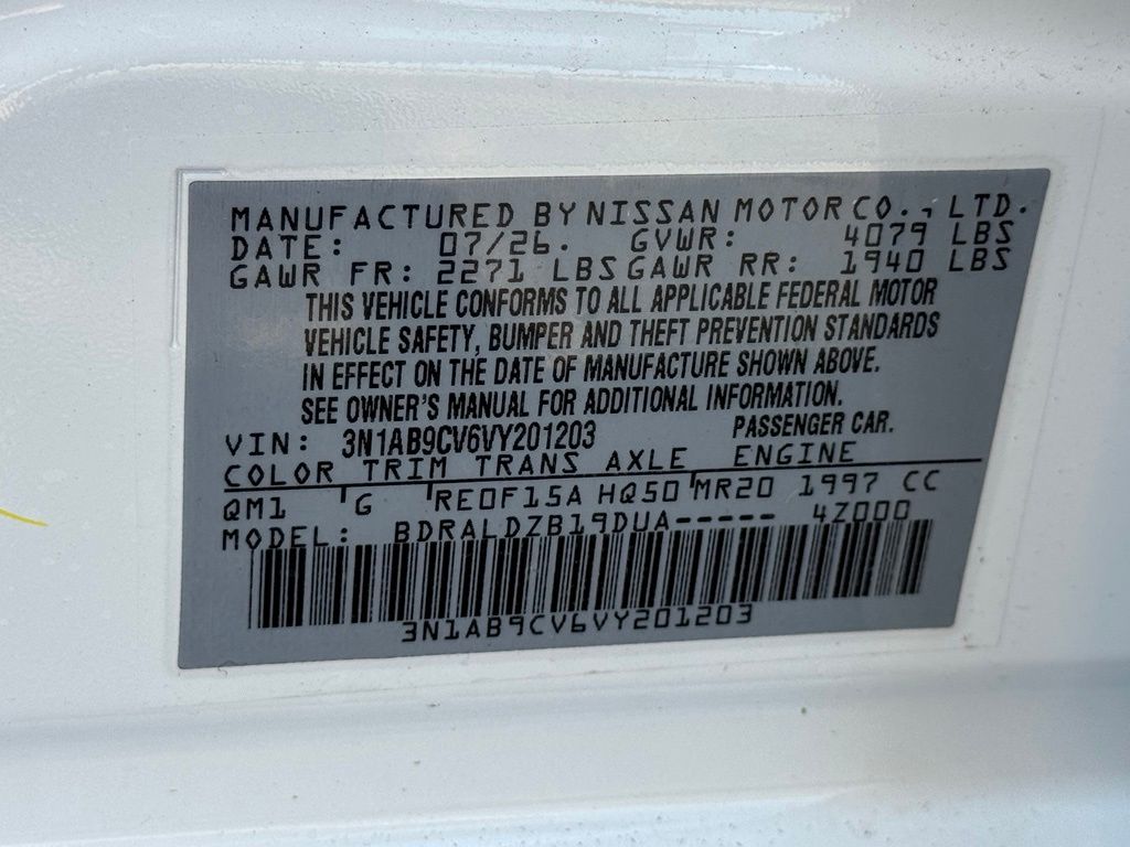 New 2027 Nissan Sentra Sedan