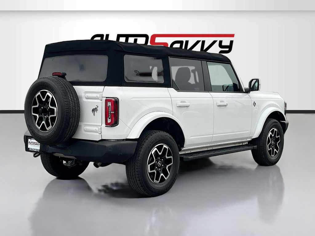 2022 Ford Bronco Outer Banks White at DeMontrond Ford