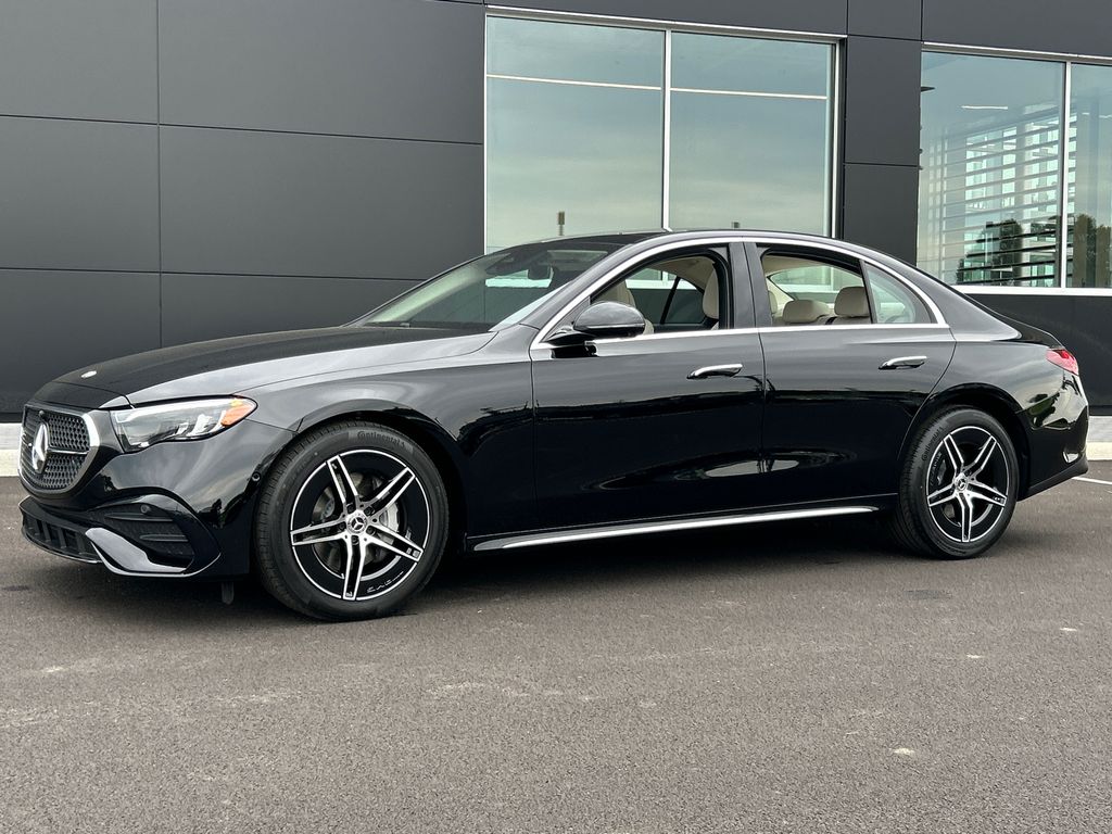 Black 2026 Mercedes-Benz E-Class Sedan All-Wheel Drive 9-Speed Automatic