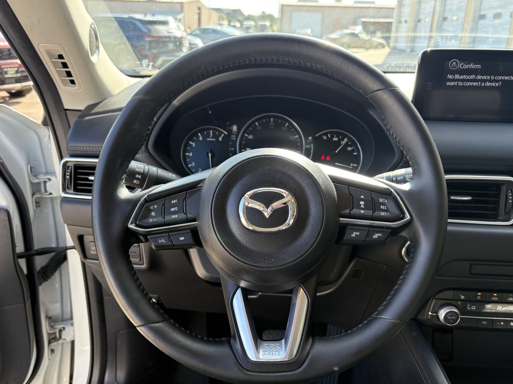 2021 Mazda CX-5 Grand Touring White at DeMontrond Automotive Group