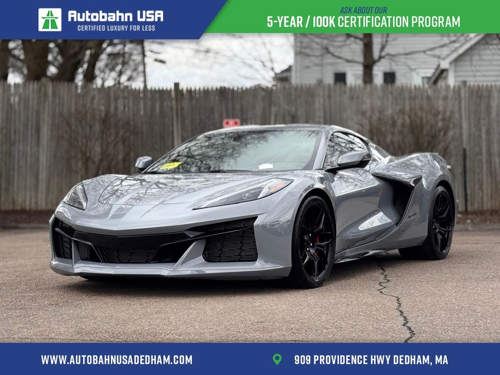 Sea Wolf Gray Tricoat 2024 Chevrolet Corvette Z06 1LZ Coupe RWD Coupe Rear-Wheel Drive 8-Speed Dual Clutch