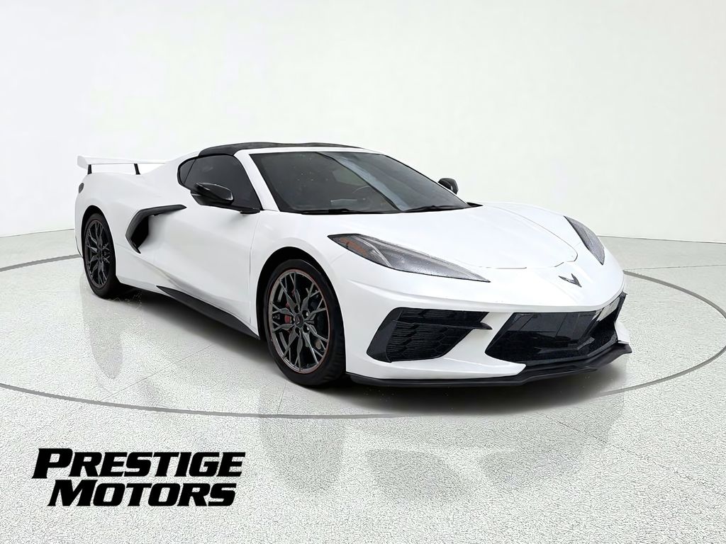 Arctic White 2024 Chevrolet Corvette Coupe Rear-Wheel Drive 8-Speed Dual Clutch
