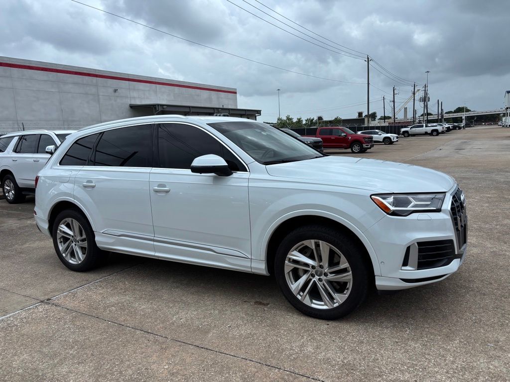 2020 Audi Q7 55 Premium Plus White at Ultimate Motorsports