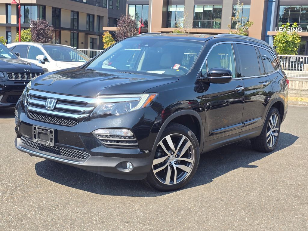 Crystal Black Pearl 2016 Honda Pilot SUV / Crossover All-Wheel Drive 9-Speed Automatic
