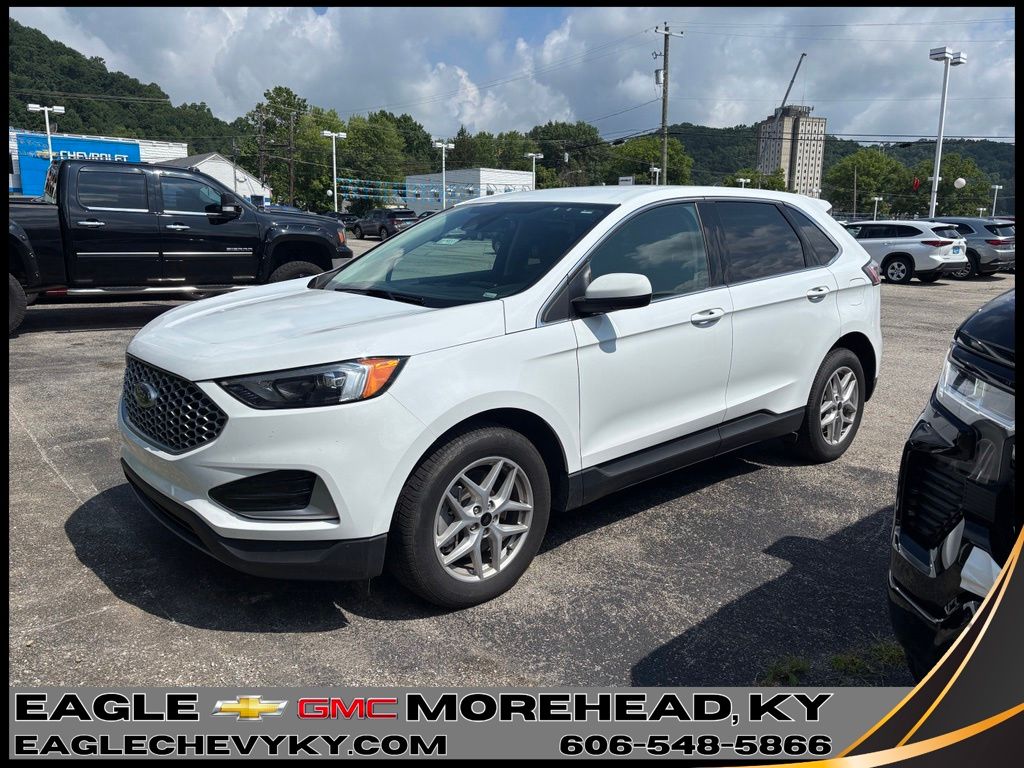 Oxford White 2024 Ford Edge SUV / Crossover All-Wheel Drive 8-Speed Automatic