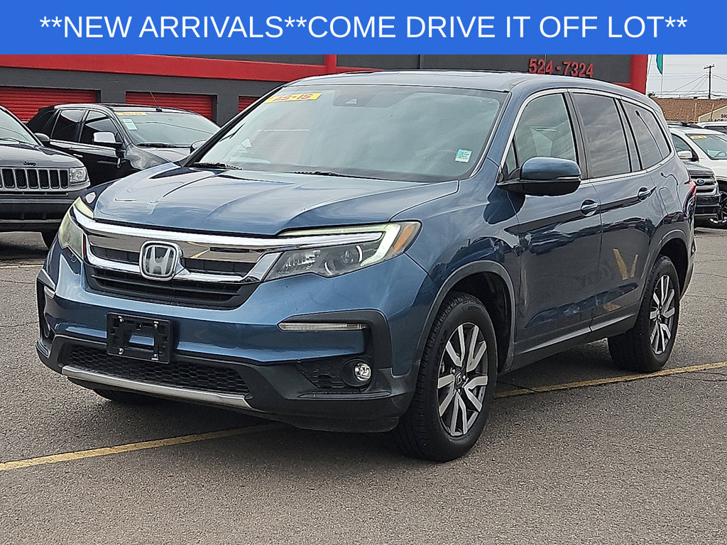 Gray (Steel Sapphire Metallic) 2021 Honda Pilot SUV / Crossover All-Wheel Drive 9-Speed Automatic