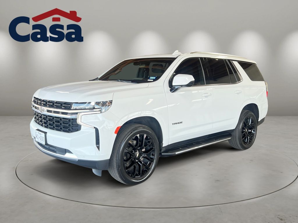 Summit White 2022 Chevrolet Tahoe SUV / Crossover Four-Wheel Drive