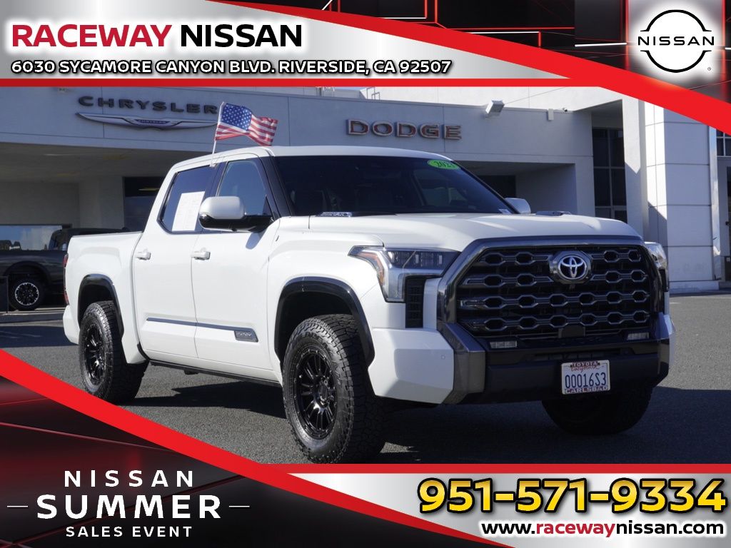 Pearl 2023 Toyota Tundra Hybrid Pickup Truck 4X2 Automatic